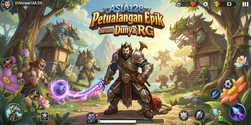 Screenshot dari gameplay <strong>ASIA128</strong> menampilkan aksi seru dan petualangan epik.