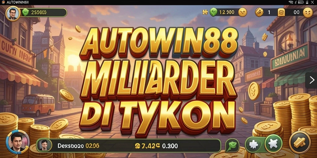 Tampilan gameplay AUTOWIN88 yang seru dan interaktif di dunia Tycoon.