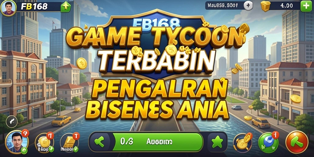 Gameplay FB168 yang seru dalam dunia Tycoon.