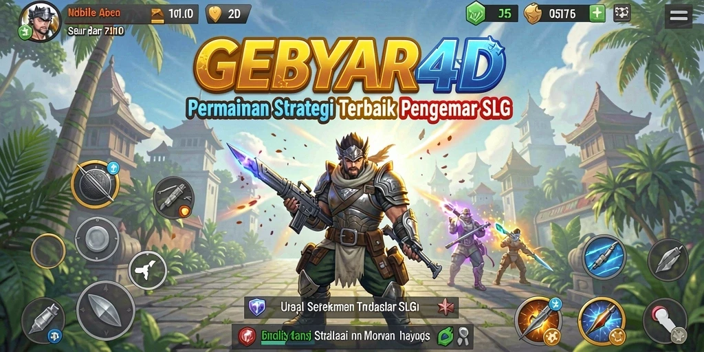 Tampilan gameplay menarik dalam GEBYAR4D
