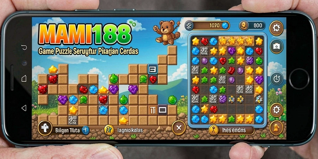 Tangkapan layar gameplay MAMI188 menampilkan tantangan Puzzle yang menarik.