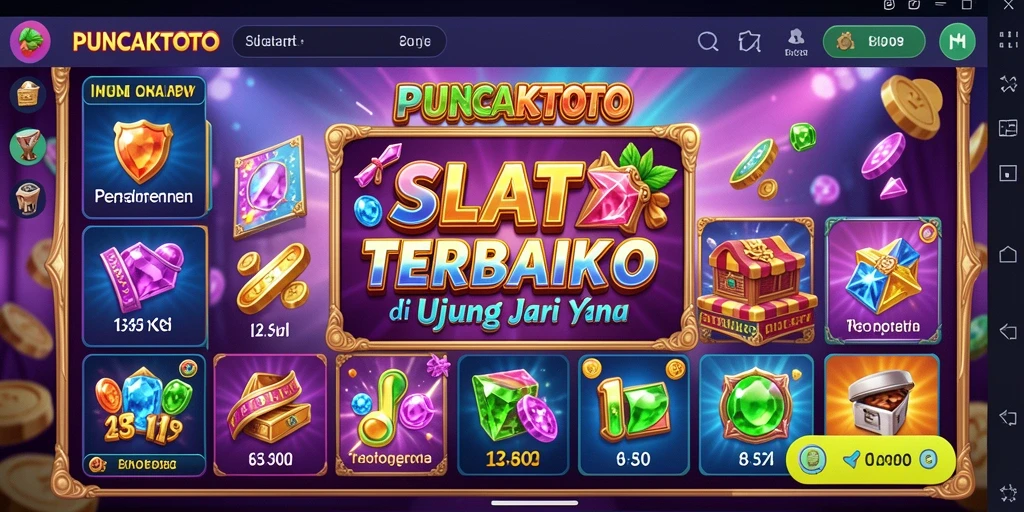 Gameplay dinamis dan menarik dalam PUNCAKTOTO.