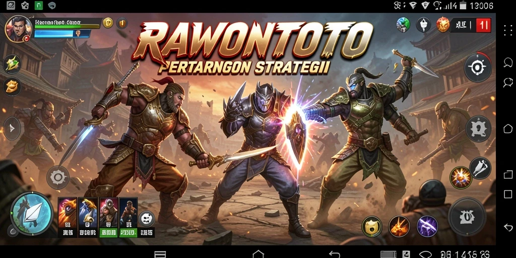 Tampilan gameplay RAWONTOTO yang intens dan mendebarkan.