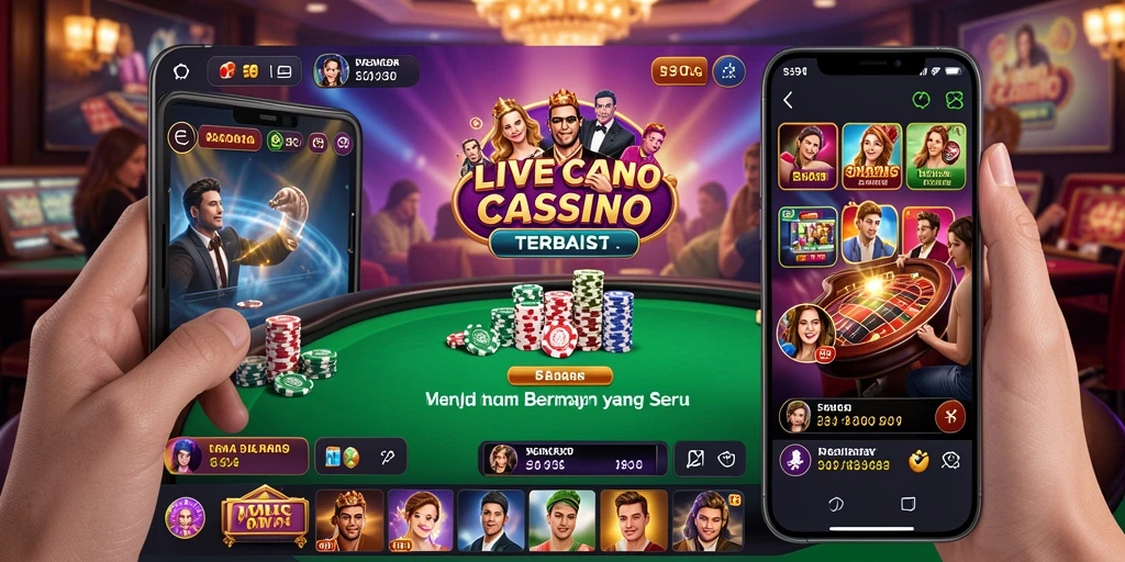 Screenshot gameplay S80 yang menampilkan dealer langsung dalam aksi.
