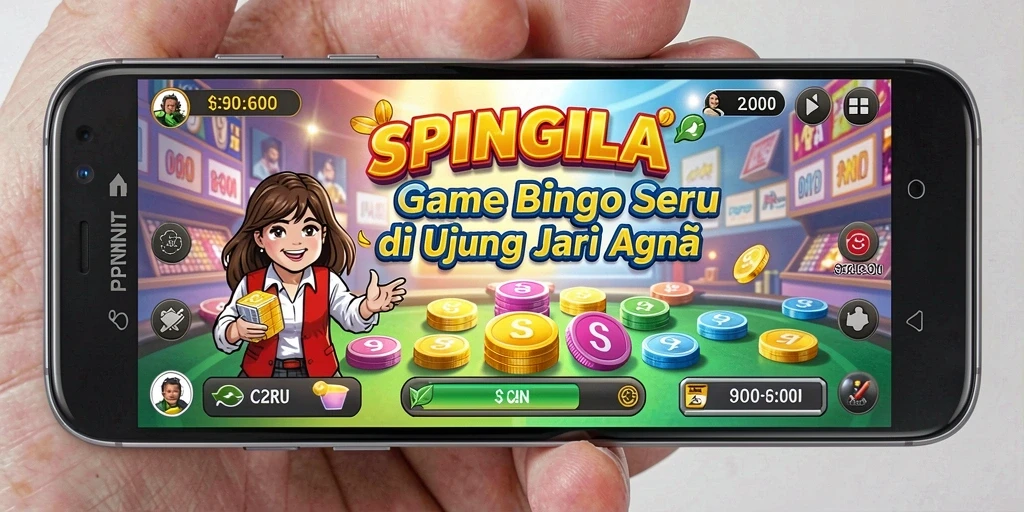 Tampilan gameplay Bingo yang seru dan interaktif di SPINGILA.