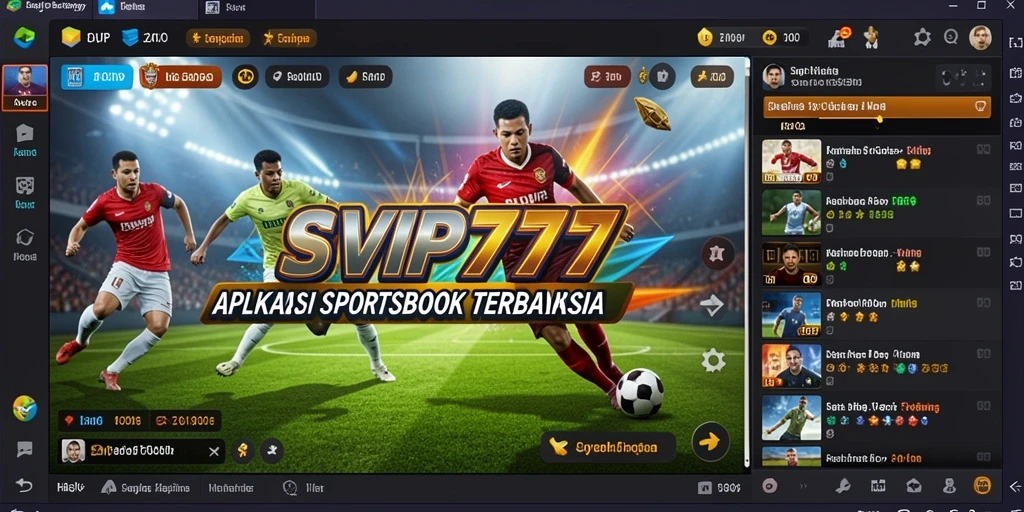 Screenshot gameplay SVIP777 menampilkan taruhan langsung secara real-time.