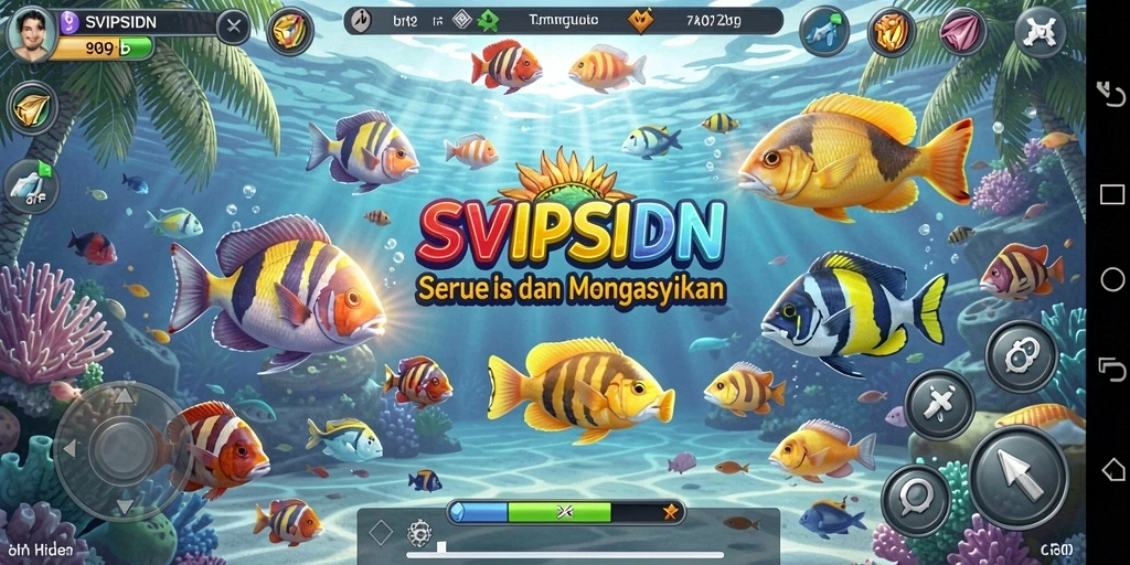 Screenshot gameplay Tembak Ikan yang seru dan menantang.